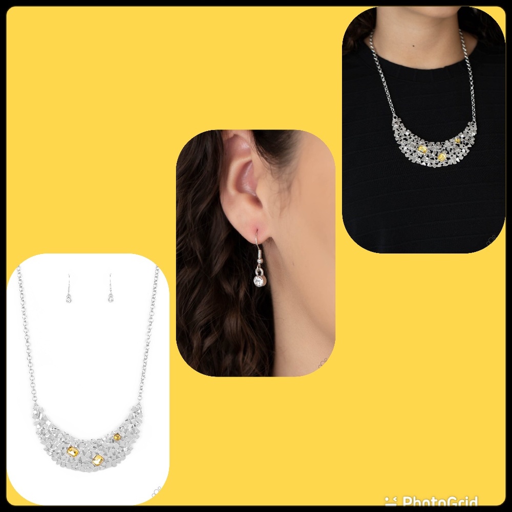 Necklace and earring set